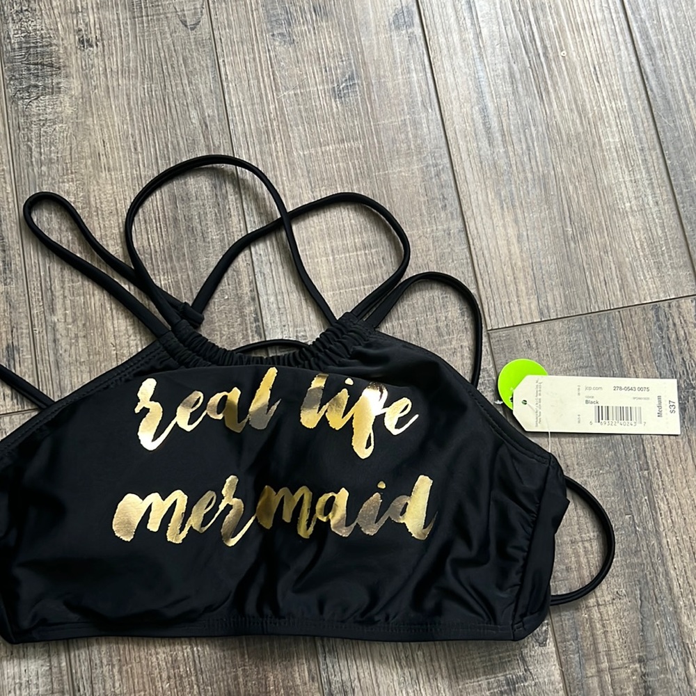 Real life mermaid swim top